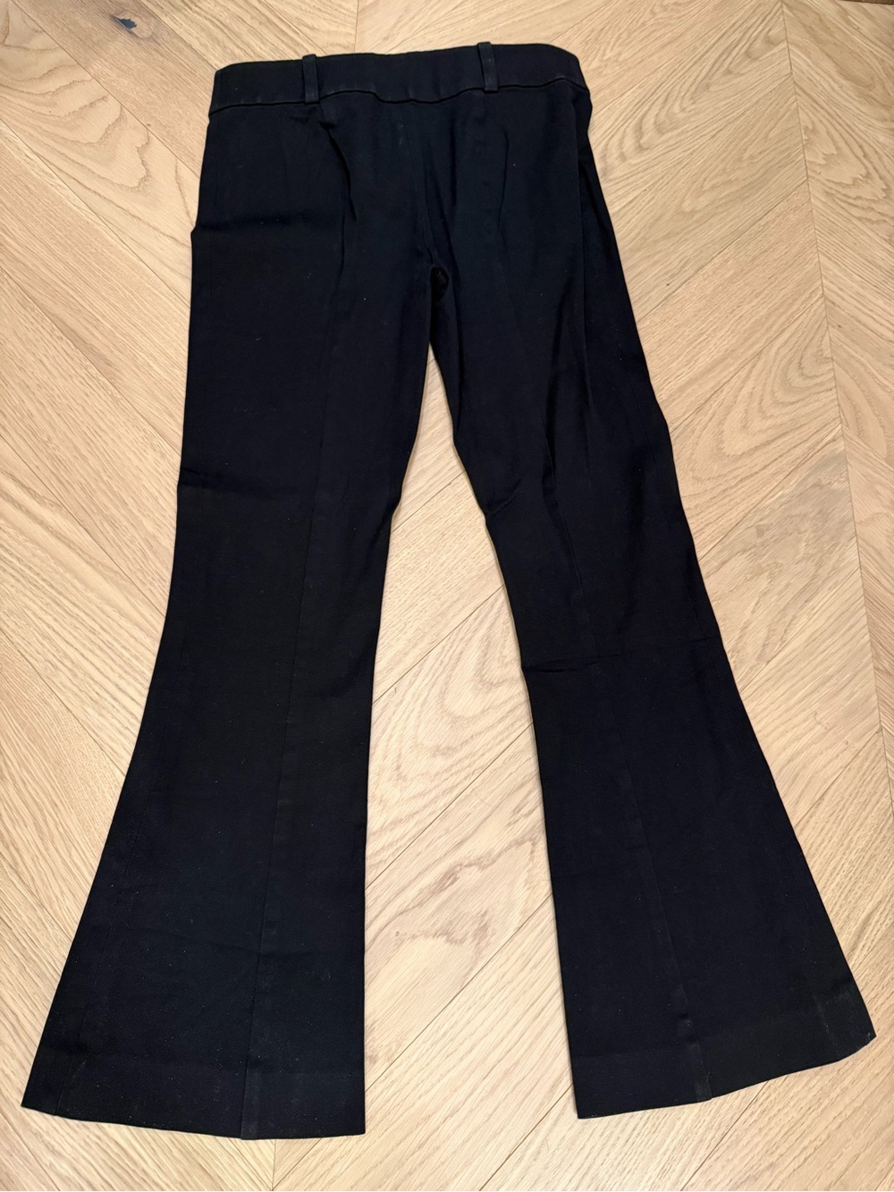 Club Monaco Tailored Black Flare Pants - Picture 3 of 3